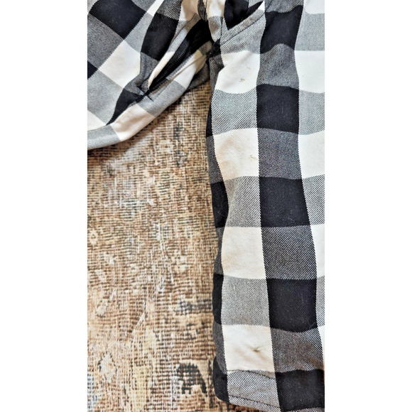 Milwaukee Leather Men's Large Armored Biker Flannel Shirt 3 Kevlar Inserts Plaid - Picture 14 of 16